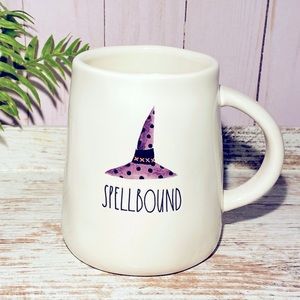 Rae Dunn SPELLBOUND witch hat and legs mug